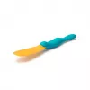 OTOTO Splatypus Slotted Spatula & Turner - Black with Orange Accents - Food-Grade Nylon & Silicone
