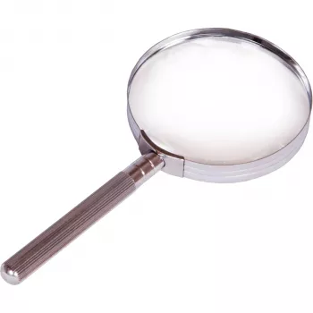 Levenhuk Zeno Handy ZH25 Magnifier - 100 mm Lens - 2.5x/8x Magnification - 3 LED Illumination - Blister Packaging