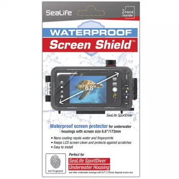 Sealife SportDiver Screen Protector (SL4005) - 2 Pack, Transparent, PET Film