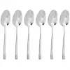 Sambonet Rock 6 pcs. Mocca Fork Set - Mirror Polished Stainless Steel