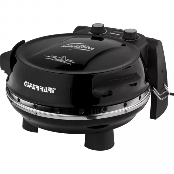 G3 Ferrari G10032 Napoletana Pizzeria Snack Pizza Oven Nero 1200W 400°C