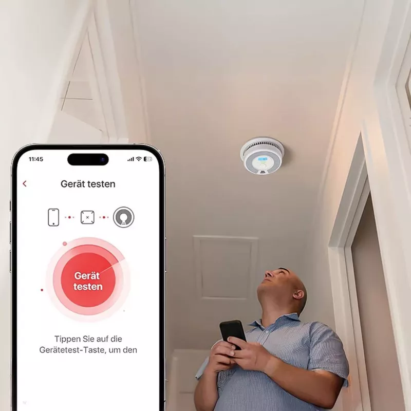 X-Sense SC07-MR Wireless Interlinked Smoke and Carbon Monoxide Alarm with 10-Year Battery