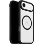 OtterBox React MagSafe for Apple iPhone 14 Pro Max - Black Crystal (Clear/Black)