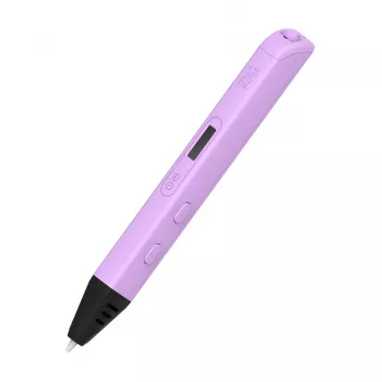 myFirst 3D Pen Artist - 3D Printing Pen, Includes 6 Colorful PLA Filaments (Purple)