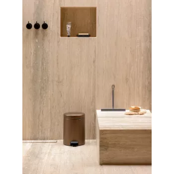 Brabantia NewIcon Pedal Bin 5 L Warm Bronze (255229)