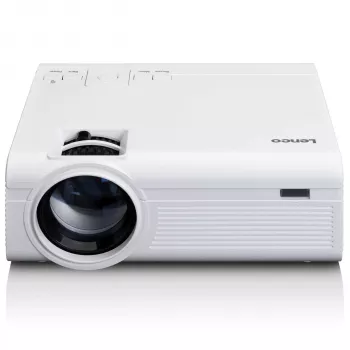 Lenco LPJ-280WH LCD Projector - HD Ready 1280x720, 280 ANSI Lumens, White