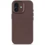 Decoded Leather Backcover for iPhone 17 with MagSafe - Chocolate Brown