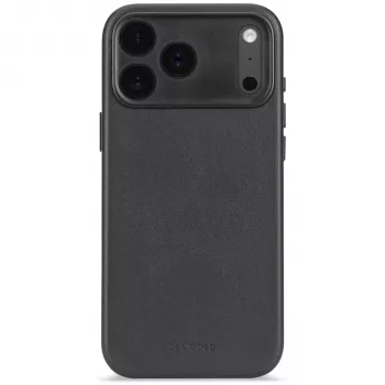 Decoded Leather Backcover for iPhone 17 Pro with MagSafe (Black)