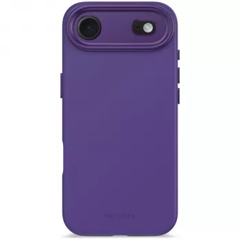 Decoded AntiMicrobial Silicone Back Cover for Apple iPhone 17 Air, MagSafe Compatible, Future Dusk