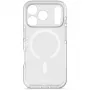 Decoded DropTec Transparent Backcover for iPhone 17 Pro, Frosted White, MagSafe Compatible