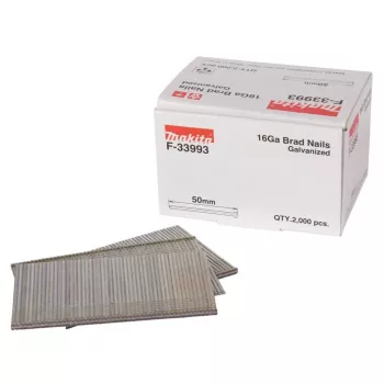 Makita Brad Nails 18 Gauge 1.3x50mm 2000 pcs. F-33993