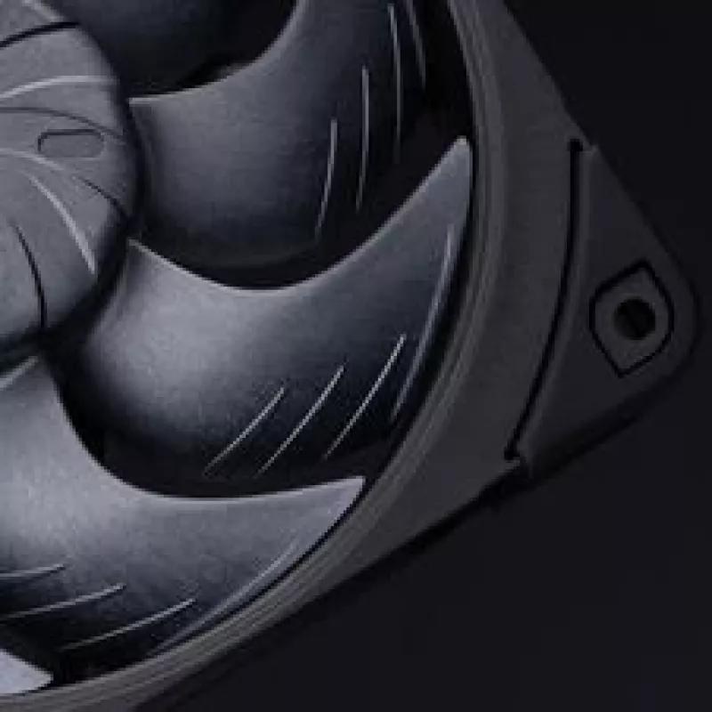 Noctua NF-A12x25 G2 PWM Sx2-PP chromax.black 120 mm Case Fan (2-Pack, Black)