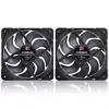 Noctua NF-A12x25 G2 PWM Sx2-PP chromax.black 120 mm Case Fan (2-Pack, Black)
