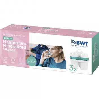 BWT 814453 3-Pack Water Filter Cartridge with Magnesium Enrichment