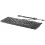 HP Business Slim Keyboard Pan Nordic QWERTY Black USB Wired