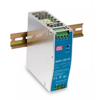 Mean Well NDR-120-24 120W 24V 5A DIN Rail Power Supply