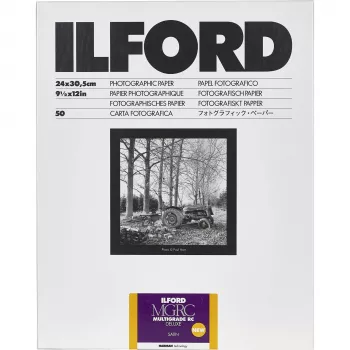 ILFORD Multigrade RC Deluxe Glossy 25M 24x30 cm 50 Sheets Photographic Paper