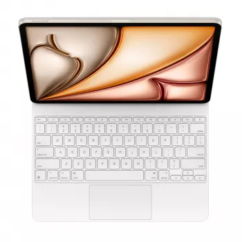 Apple Magic Keyboard for Apple iPad Air 13 (M2/M3), White, Smart Connector, Swiss Layout