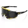 100% Speedtrap Performance Sport Sunglasses - Soft Tact Hazard Frame, HiPER Silver Mirror Lens