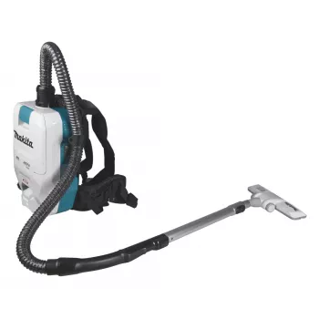 Makita VC008GZ09 40V XGT Cordless Backpack Vacuum Cleaner - 180 mbar Max Suction, 2.0L Dust Bag, HEPA Filter, Tool Only
