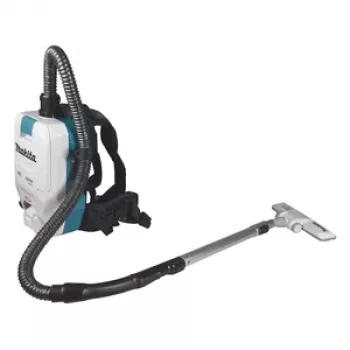 Makita VC008GZ09 40V XGT Cordless Backpack Vacuum Cleaner - 180 mbar Max Suction, 2.0L Dust Bag, HEPA Filter, Tool Only