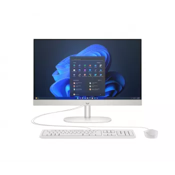HP ProOne 240 G10 All-in-One PC 23.8 inch FHD IPS Anti-Glare 250 nits Intel Core Ultra 5 125U 16GB RAM 512GB SSD Windows 11 Pro White 3-Year Warranty