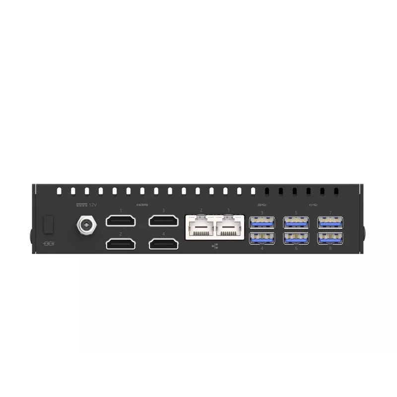 Lenovo ThinkEdge SE30N Gen 2 13LV - USFF Core 7 150U / Up to 5.4 GHz - vPro - RAM 16 GB - SSD 512 GB - NVMe, TCG Opal Encryption 2 - Intel Graphics - Gigabit Ethernet, 2.5 Gigabit Ethernet, IEEE 802