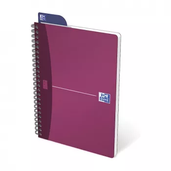 ELBA Oxford Office Notebook A5 Spiral Binding 90 Sheets Grey