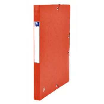 Oxford TOP FILE+ Document Box A4 2.5 cm Red
