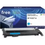 Freecolor Compatible Toner Cartridge HP W2071A Cyan with Chip 1000 Pages