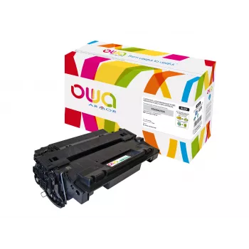 Armor OWA Remanufactured Black Toner Cartridge (Alternative to HP CE255A)