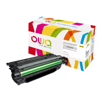 Armor OWA Yellow Remanufactured Toner Cartridge (Alternative to HP CE262A)