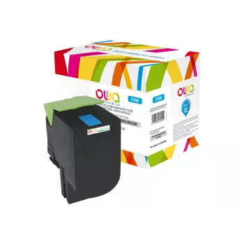 Armor OWA - High Capacity - Cyan - Compatible - Remanufactured - Toner Cartridge (Alternative to Lexmark 70C2HC0)
