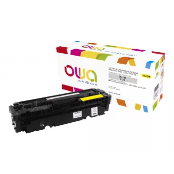 Armor OWA High Capacity Yellow Toner Cartridge (Remanufactured) Compatible with HP 410X / CF412X