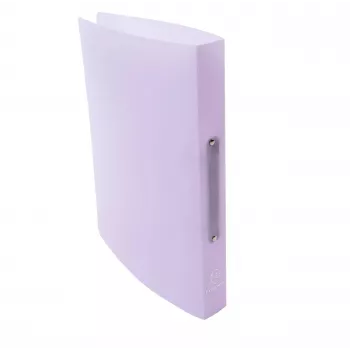 Exacompta Chromaline Pastell Ring Binder 2 Rings Mauve 4.0 cm DIN A4