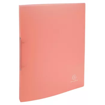 Exacompta Chromaline Pastell Ring Binder 2 Rings Coral Red 4.0 cm DIN A4