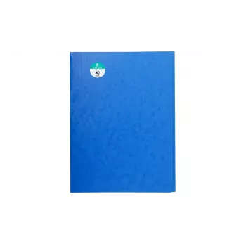 Exacompta 56407E Forever A4 File Folder - Blue - 200 Sheets - 240x320 mm - 3 mm Spine - Recycled Cardboard