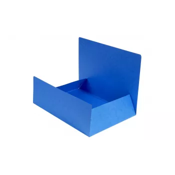 Exacompta 56407E Forever A4 File Folder - Blue - 200 Sheets - 240x320 mm - 3 mm Spine - Recycled Cardboard