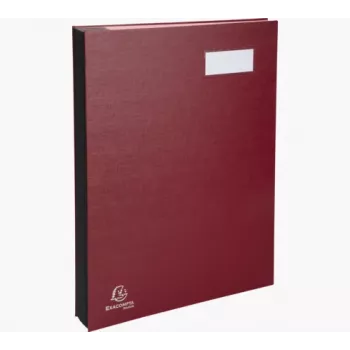 Exacompta 57025E Signature Book A4, Red