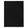 Exacompta Colorspan Expanding File A4 Black 355g without Flaps