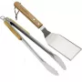 Campingaz Grillbesteck Duo Spatula and Tongs - Stainless Steel BBQ Tool Set