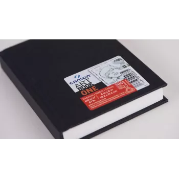 Canson Art Book One Sketchbook A3 Blank 96 Sheets Hardcover Black