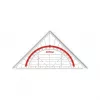 Maped Study 16 cm Set Square - Transparent Polystyrene - 45°/45°/90° Triangle