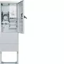 Hager ZAS205BD15A Meter Connection Column 205 Base 1 Meter 3 NH Fuse Carriers 5-Pole + APZ Space