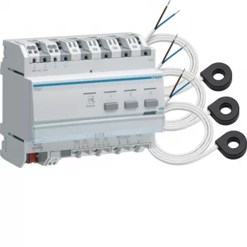 HAGER TE332 KNX 3-Phase Energy Meter with 3 Current Transformers