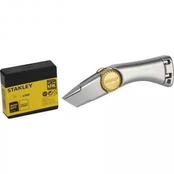 Stanley FatMax Titan 0-10-122 Retractable Utility Knife with 100 Blades (FMHT10122-0)