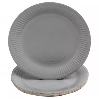 PROnappe 20 Paper Plates Ø 23.0 cm White