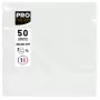 PROnappe Paper Napkins White 2-Ply 20 x 20 cm 50 Pieces