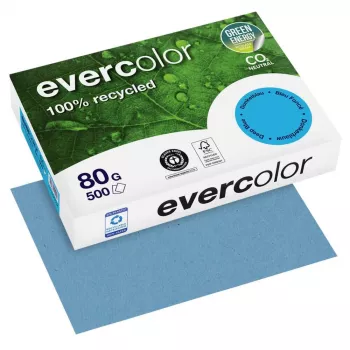 Exacompta Evercolor Recycled Paper Dark Blue DIN A4 80 g/m² 500 Sheets