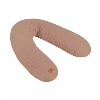 Beaba Big Flopsy Maternity and Nursing Pillow Fleur de Coton Cacao